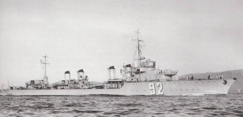 Le contre-torpilleur Kersaint