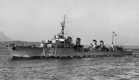Le contre-torpilleur Maillé-Brézé