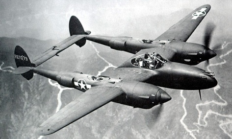 Lockheed P-38 Ligthning de l'USAAF