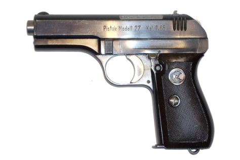 Pistolet automatique tchèque CZ vz 27
