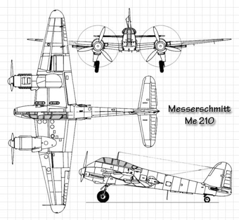 Messerschmitt Me210 2