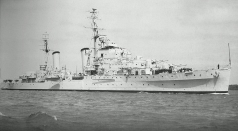 Le HMS Cleopatra