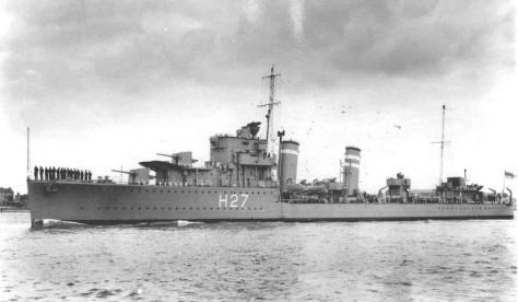 Le HMS Electra