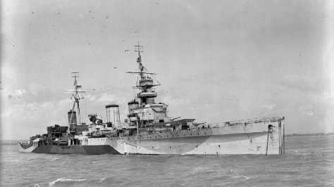Le HMS Emerald 