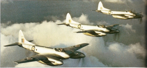 De Havilland Sea Hornet en vol